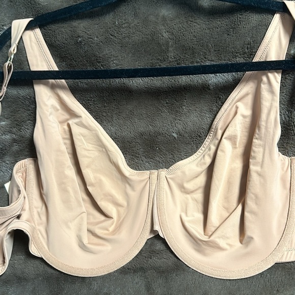 NWT THIRD LOVE Microfiber Unlined Nude Bra Sz 40F - Picture 5 of 6